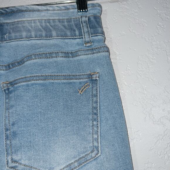 William Rast Blue Distressed Sculpting Ultra High Rise Jeans 27 - Picture 8 of 10